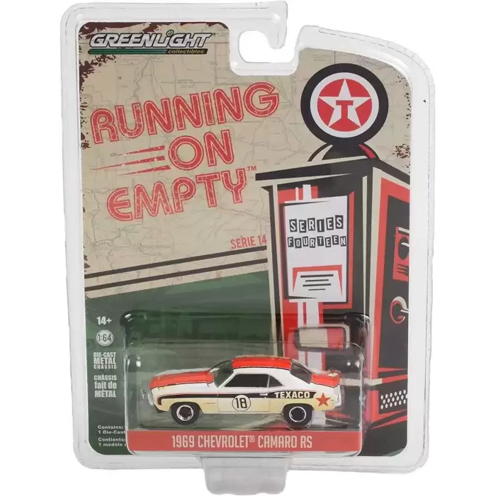 GreenLight 1969 Chevrolet Camaro RS , Running on Empty Series 14