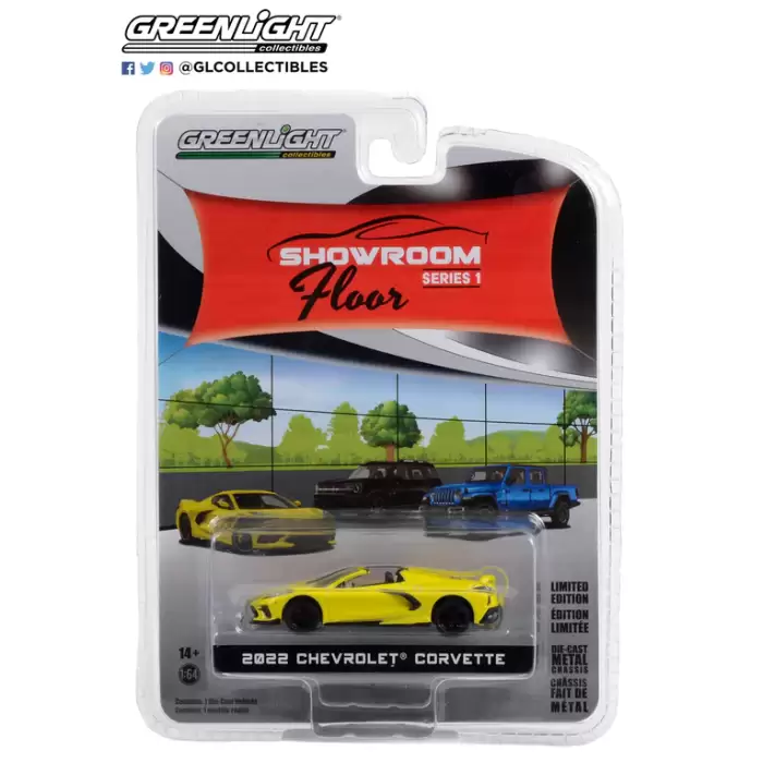 Greenlight 2022 Chevrolet Corvette- Showroom Serisi