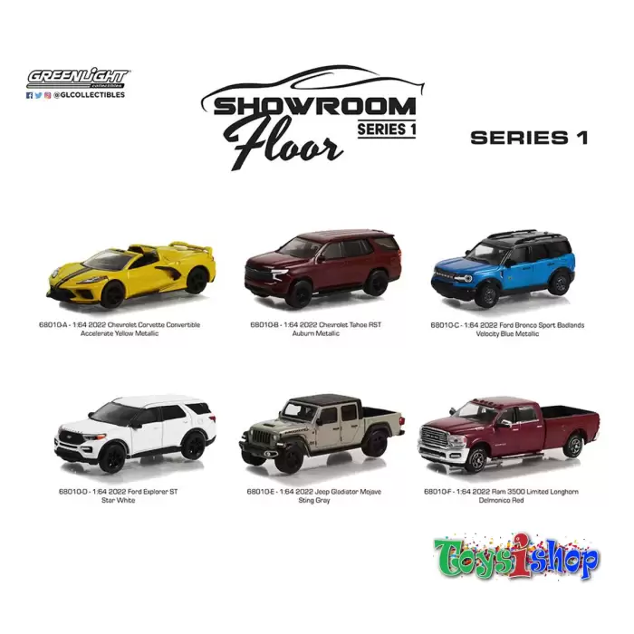 Greenlight 2022 Chevrolet Corvette- Showroom Serisi