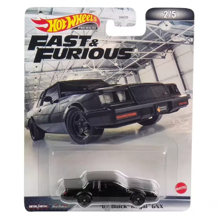 Hot Wheels 87 Buick Regal GNX Fast Furious 2/5 - Premium Seri