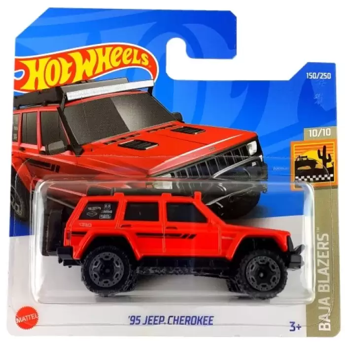 Hot Wheels - 95 Jeep Cherokee - Baja Blazers Serisi - 150