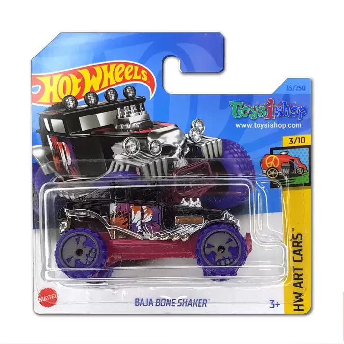 Hot Wheels Baja Bone Shaker - Art Cars - 35