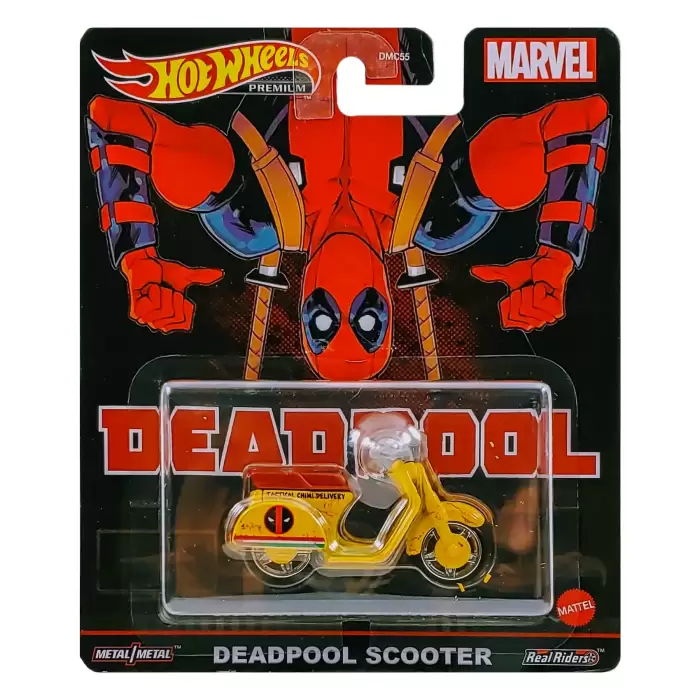 Hot Wheels Deadpool Scooter - Premium