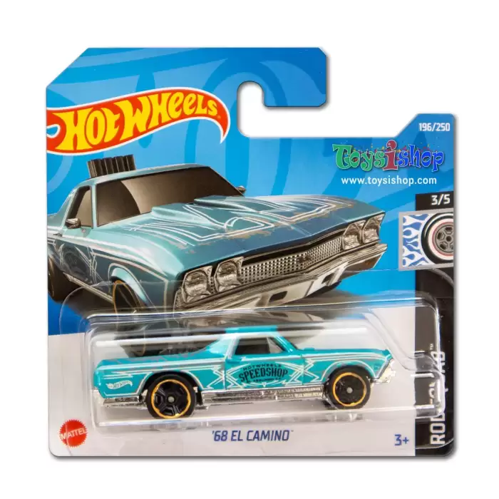 Hot Wheels 68 El Camino - Rod Squad - 196