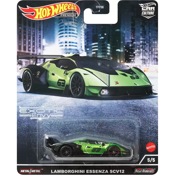 Hot Wheels Lamborghini Essenza SCV12- Exotic Envy - Premium