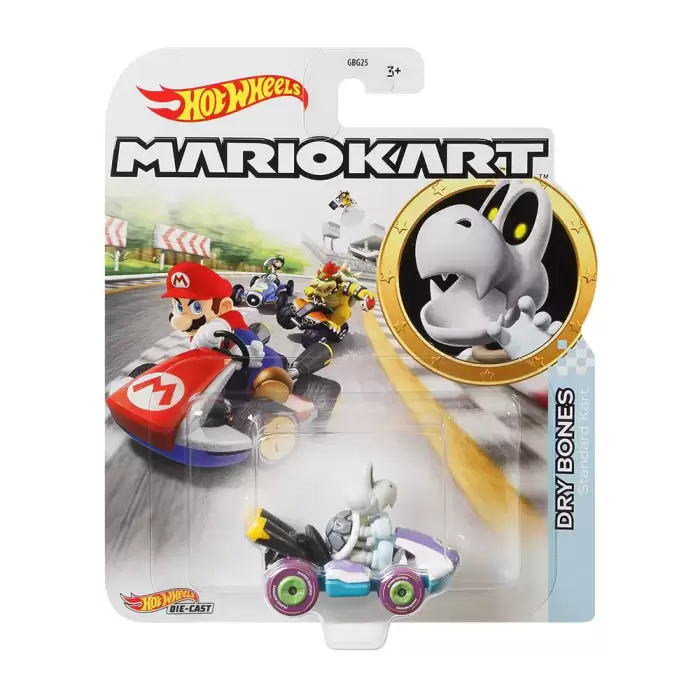 Hot Wheels Mario Kart - Dry Bones Standart Kart