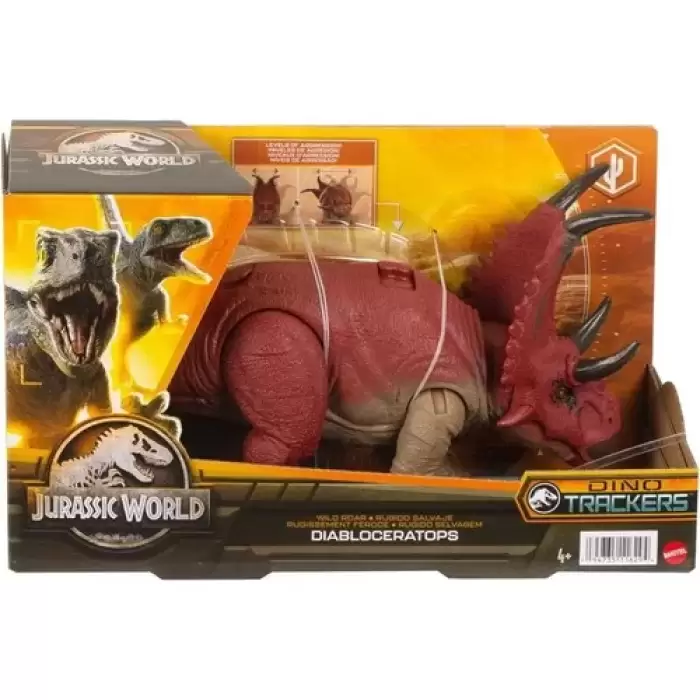 Jurassic World Kükreyen Dinozor Figürleri Diabloceratops HLP14-HLP16