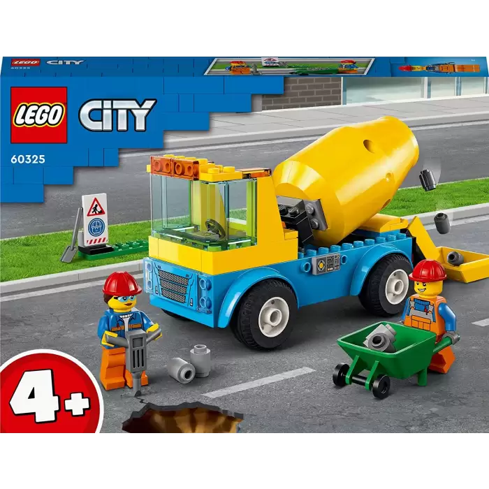 LEGO® City Beton Mikseri 60325 (85 Parça)