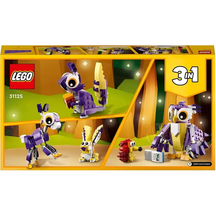 LEGO® Creator 3’ü 1 arada Fantastik Orman Yaratıkları 31125