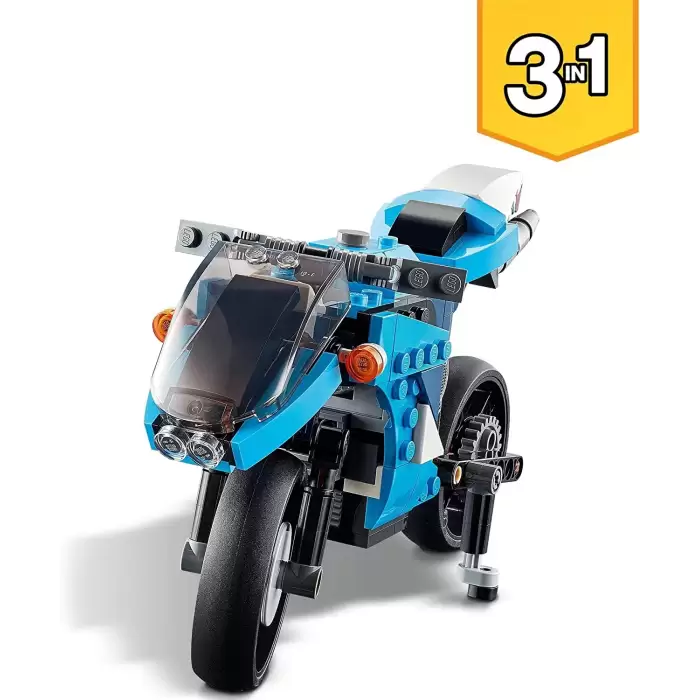 LEGO Creator 3Ü 1 Arada Süper Motosiklet 31114