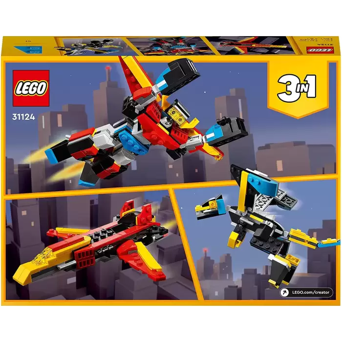 LEGO Creator 3’ü 1 Arada Süper Robot 31124