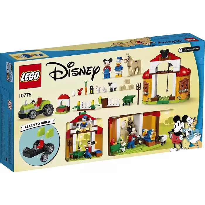LEGO Disney Mickey ve Arkadaşları Mickey Fare ve Donald Duck’ın Çiftliği 10775