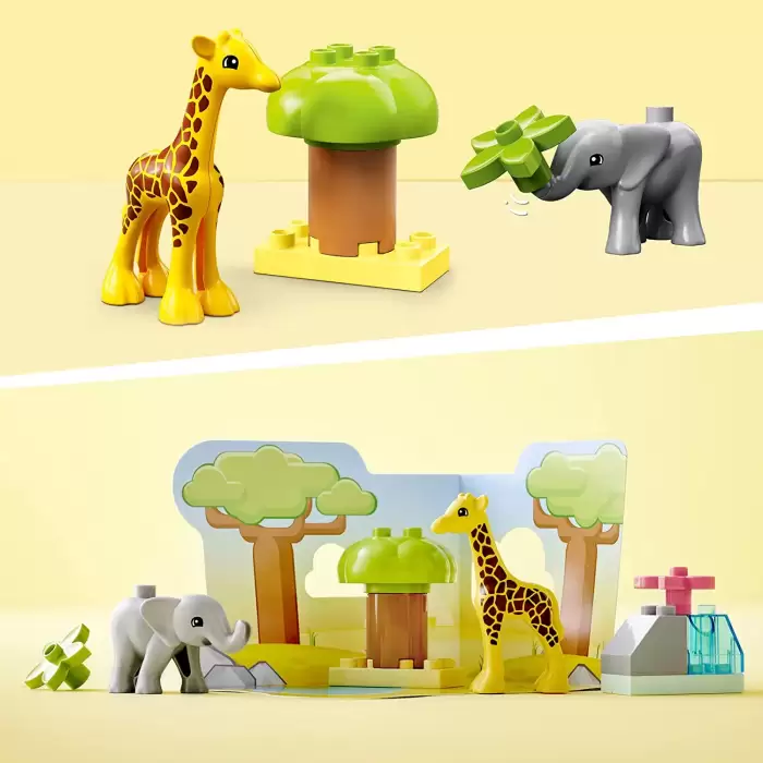 Lego Duplo Vahşi Afrika Hayvanları
