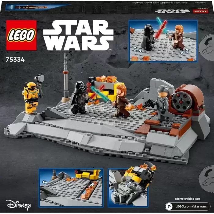 LEGO® Star Wars™ Obi-Wan Kenobi Darth Vader™’a Karşı 75334 Yapım Seti