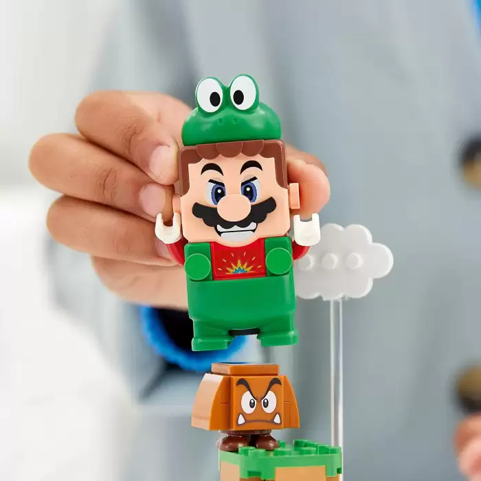 LEGO® Super Mario™ Frog Mario Güçlendirme Paketi 71392 - Yaratıcı Çocuklar için Koleksiyonluk Oyuncak Yapım Seti (11 Parça)