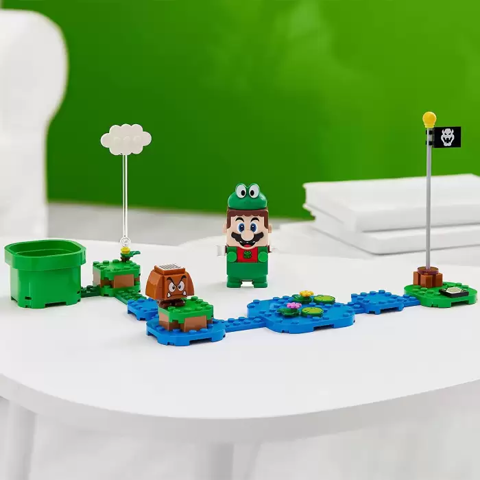 LEGO® Super Mario™ Frog Mario Güçlendirme Paketi 71392 - Yaratıcı Çocuklar için Koleksiyonluk Oyuncak Yapım Seti (11 Parça)