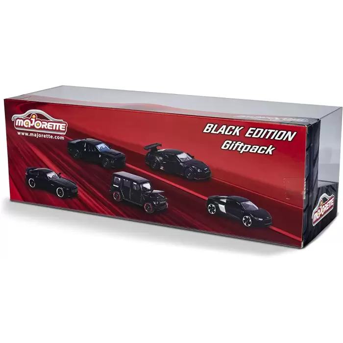 Majorette 212053174 Black Edition 5li Giftpack Model Arabalar