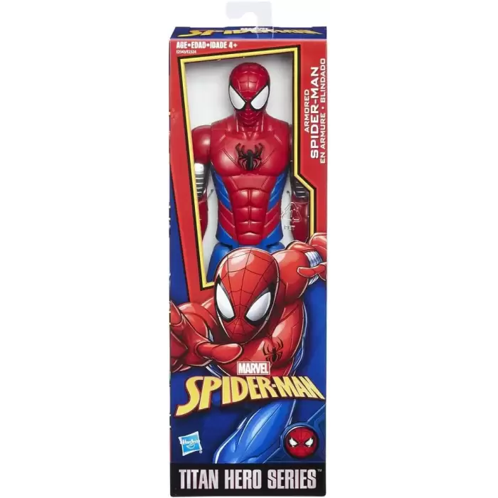 Marvel Spider-Man Titan Hero Armored Spider-Man Figür E8522