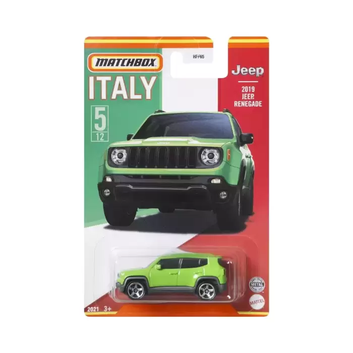 Matchbox İtalya - 2019 Jeep Renegade