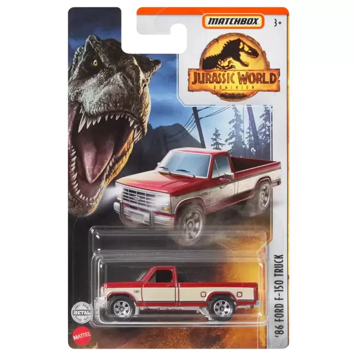 Matchbox Jurassic World 86 Ford F-150 Truck