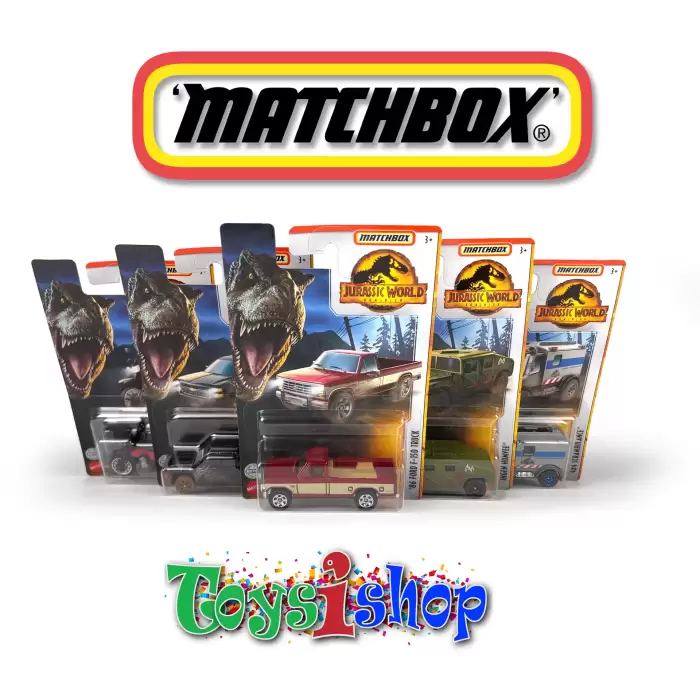 Matchbox Jurassic World Rapid Rescue Copter