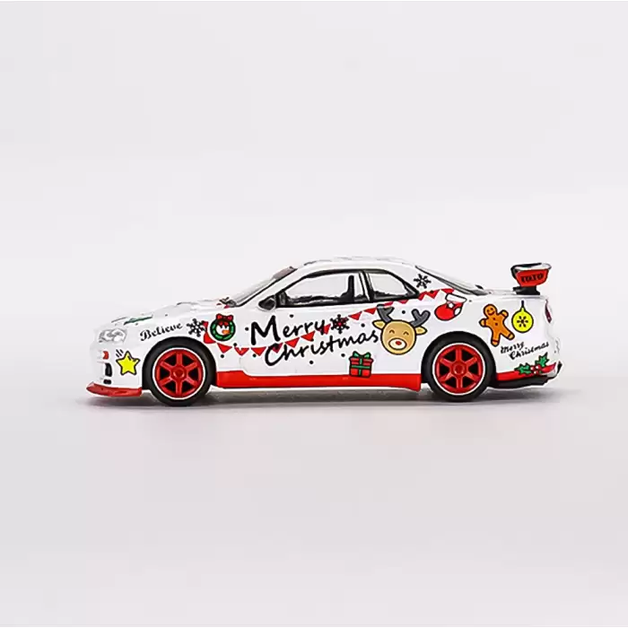 Mini GT Nissan Skyline GT-R (R34) Top Secret 2022 Christmas Limited Edition - 387