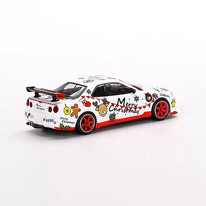 Mini GT Nissan Skyline GT-R (R34) Top Secret 2022 Christmas Limited Edition - 387