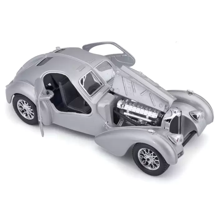 Bburago 1:24 Bugatti Atlantic Grey