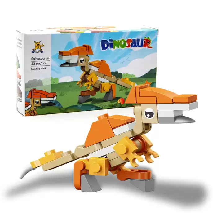 Bricks - Spinosaurus Blok Oyuncak SM195B - 03