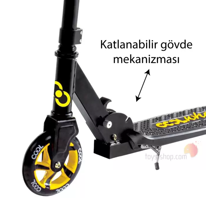 Cool Wheels 8+ Katlanır Scooter Sarı - FR58345