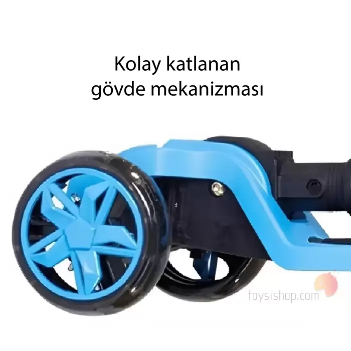 Cool Wheels Combo Oturaklı Scooter Mavi - FR59557