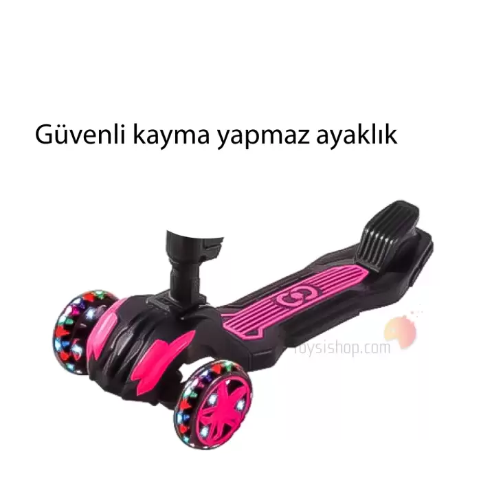 Cool Wheels Combo Oturaklı Scooter Pembe - FR59564