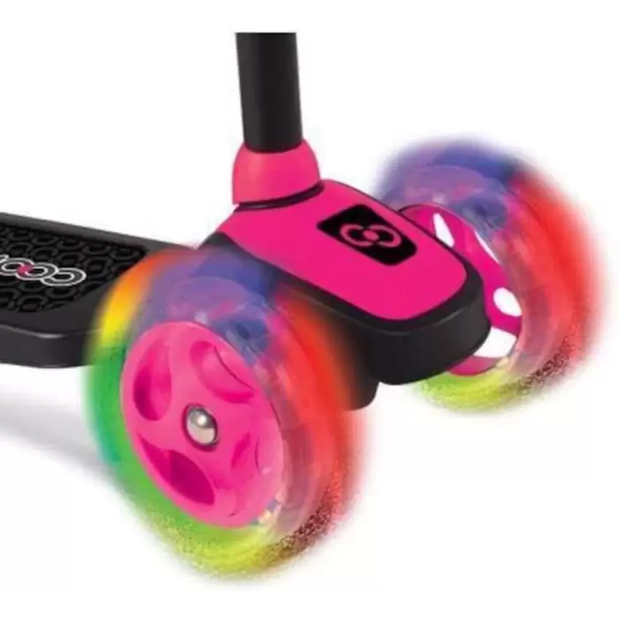 Cool Wheels Işıklı Twist Scooter Pembe - FR58048