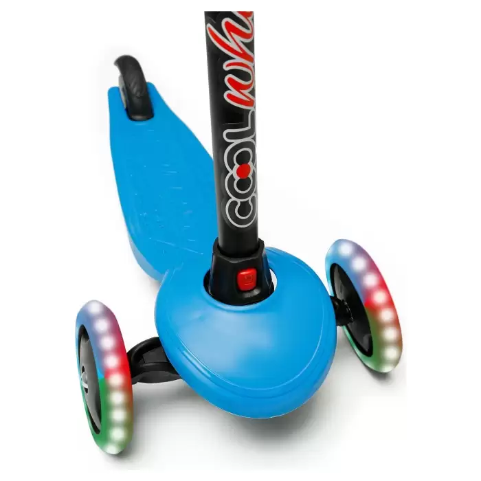 Cool Wheels Star Mavi 3 Tekerlekli Işıklı Çocuk Scooter - FR59632