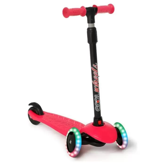 Cool Wheels Star Pembe 3 Tekerlekli Işıklı Çocuk Scooter - FR59649