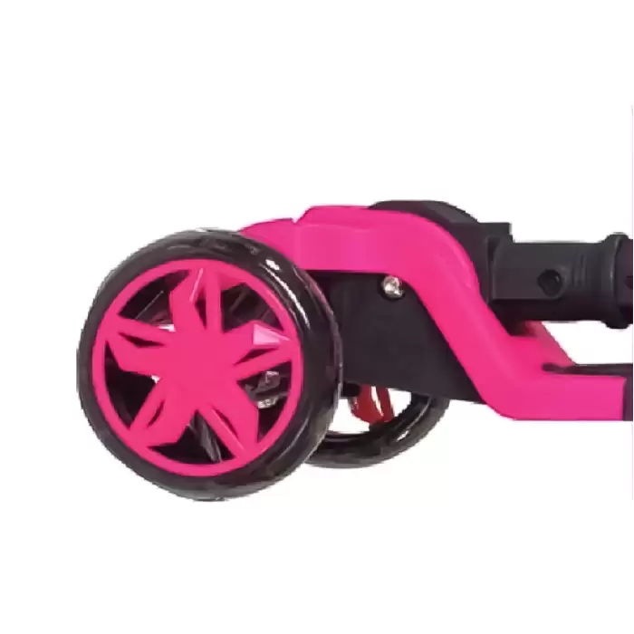 Cool Wheels Tulpar Işıklı Katlanır Pembe Scooter - FR59342