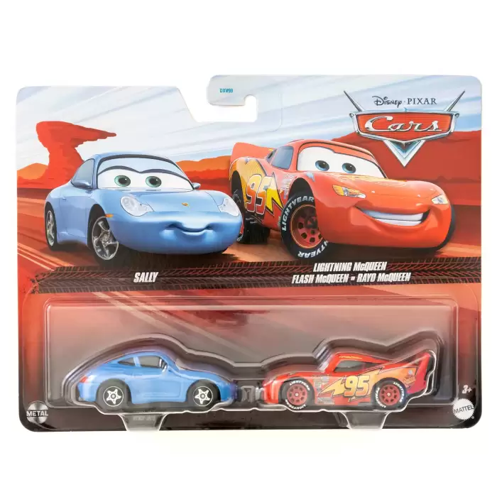 Disney Pixar Cars - Sally ve Lightning McQueen , DXV99-HTX07