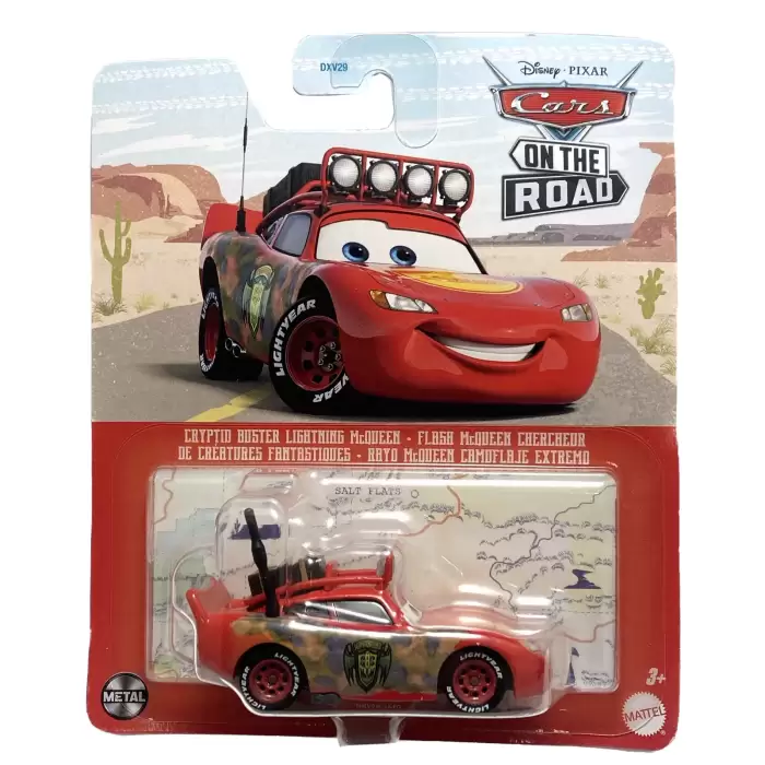 Disney Pixar Cars -Lighting McQueen Space, Cryptid, Road Trip Üçlü Set