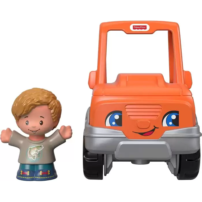 Fisher Price Little People Aracı ve Figürü - Balıkçı ve Kamyon - GGT33 - GGT36
