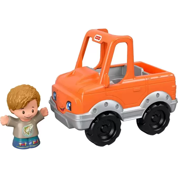 Fisher Price Little People Aracı ve Figürü - Balıkçı ve Kamyon - GGT33 - GGT36