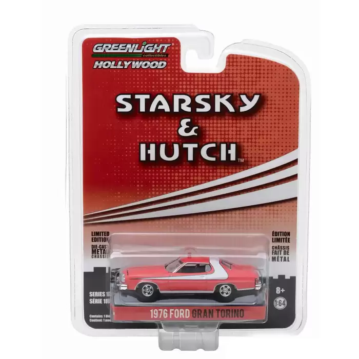 Greenlight Starsky and Hutch (1975-79 TV Series) - 1976 Ford Gran Torino Solid Pack 44855