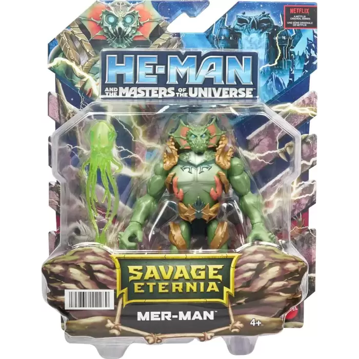 He-Man ve Masters of the Universe Aksiyon Figürü Serisi Mer-Man ,HLF49