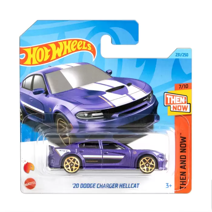 Hot Wheels 20 Dodge Charger Hellcat - Then and Now - 231