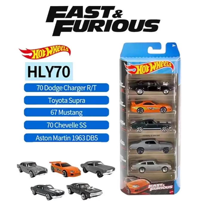 Hot Wheels 5li Araba Seti - Fast & Furious 2023 - HLY70