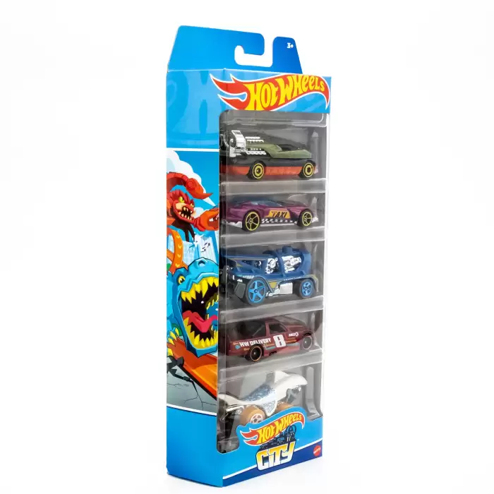 Hot Wheels 5li Araba Seti - HW City 2023 - HLY67