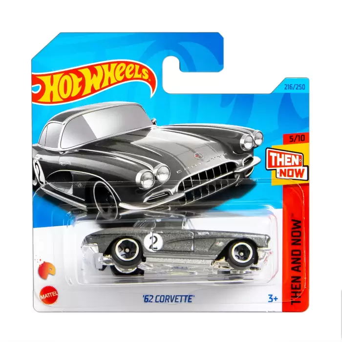 Hot Wheels 62 Corvette - Then and Now - 216