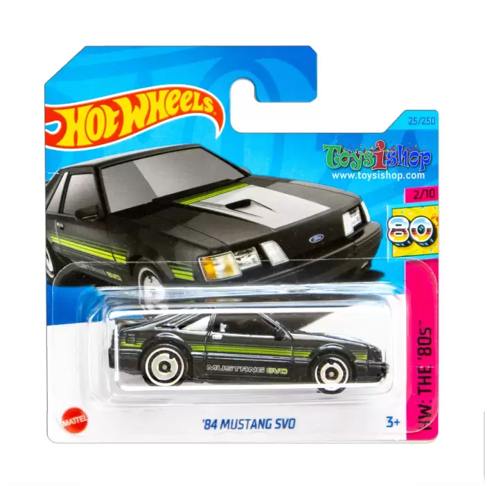 Hot Wheels - 84 Ford Mustang SVO- HW The 80s- 25