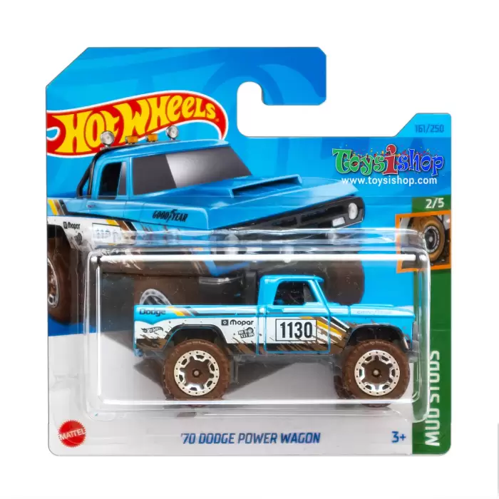 Hot Wheels -70 Dodge Power Wagon - Muds Stas - 161