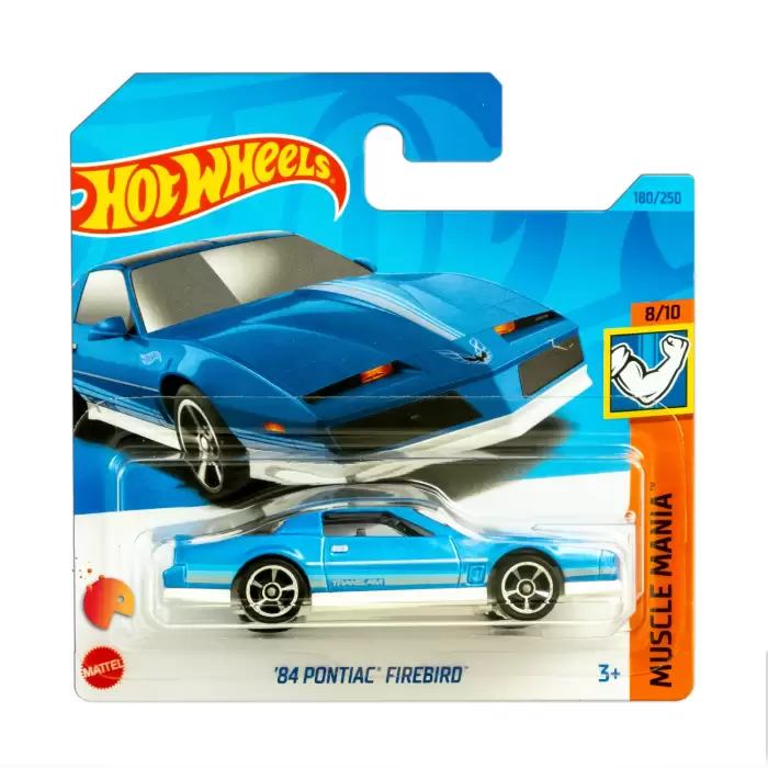 Hot Wheels 84 Pontiac Firebird - Muscle Mania - 180