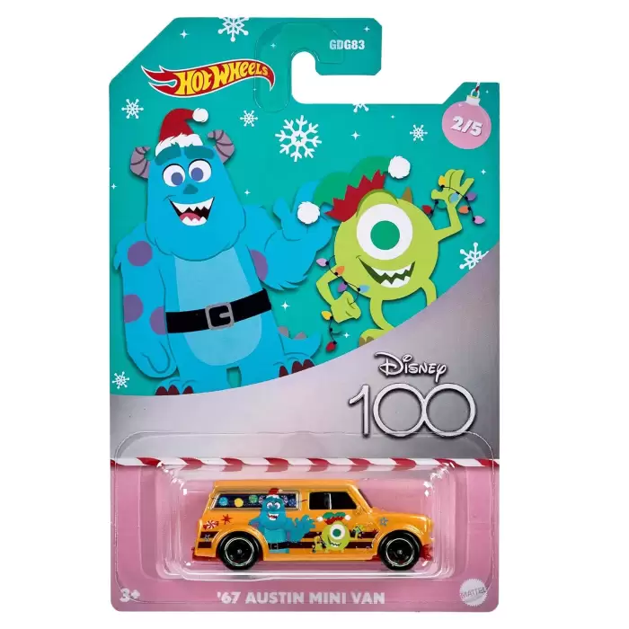 Hot Wheels Disney 100. Yıl Temalı Arabalar 5li Set HMV75